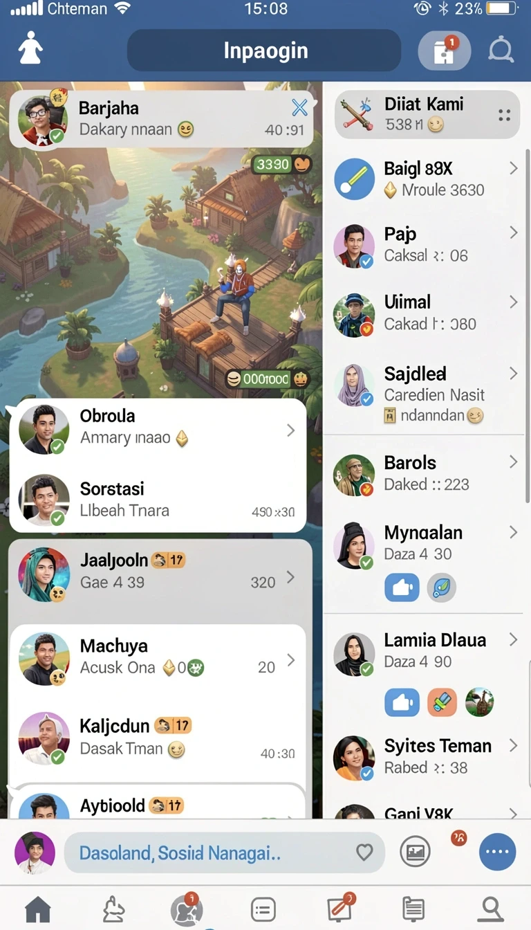 Tampilan utama aplikasi Review Aplikasi b8vip yang intuitif dan efisien.