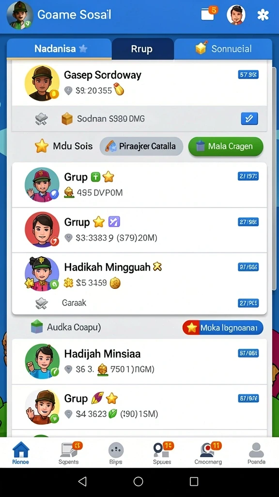 Tampilan utama aplikasi Unduh 12hoki APK Gratis untuk Android yang intuitif dan efisien.