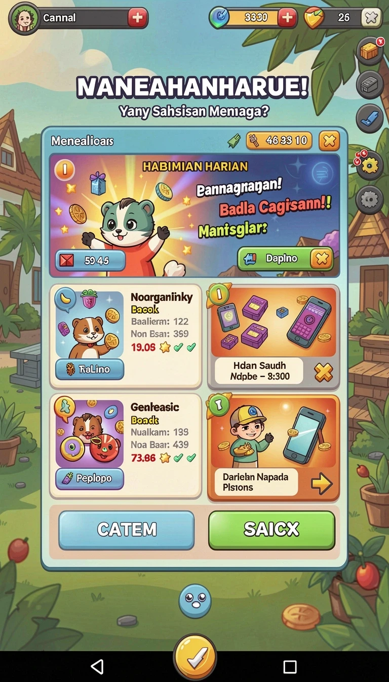 Tampilan utama aplikasi Review Aplikasi luckybest yang intuitif dan efisien.