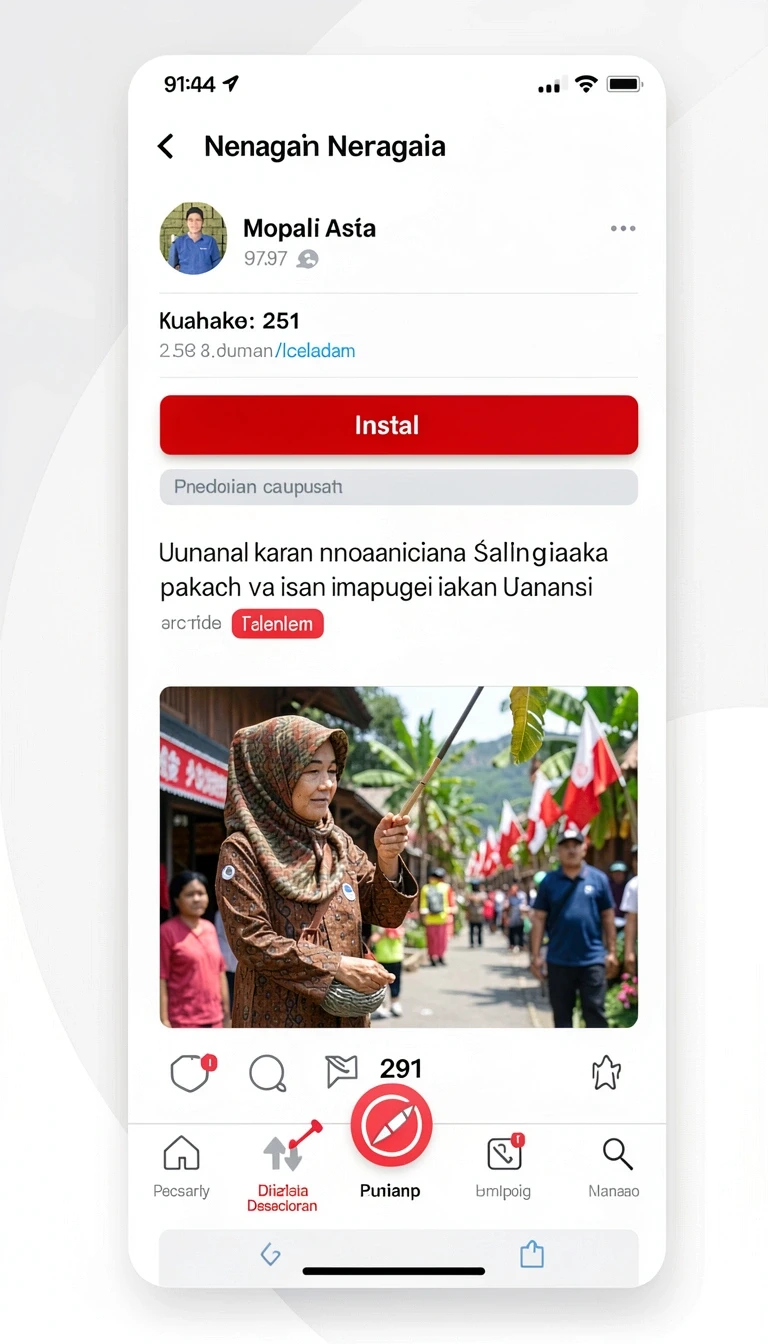 Tampilan utama aplikasi Cara Menggunakan Aplikasi idr77 untuk Pemula yang intuitif dan efisien.