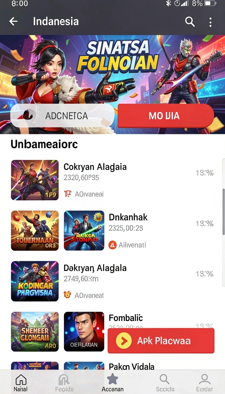 Tampilan utama aplikasi poa88 Terbaru: Download APK dan Info Lengkap yang intuitif dan efisien.