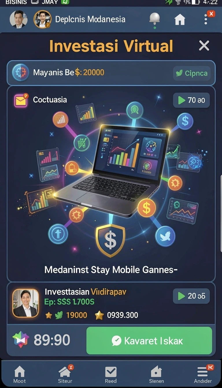 Tampilan utama aplikasi Review Aplikasi wayang88 yang intuitif dan efisien.