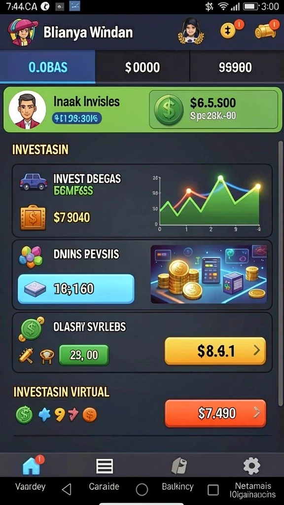 Tampilan utama aplikasi winning568 App APK Terbaru yang intuitif dan efisien.