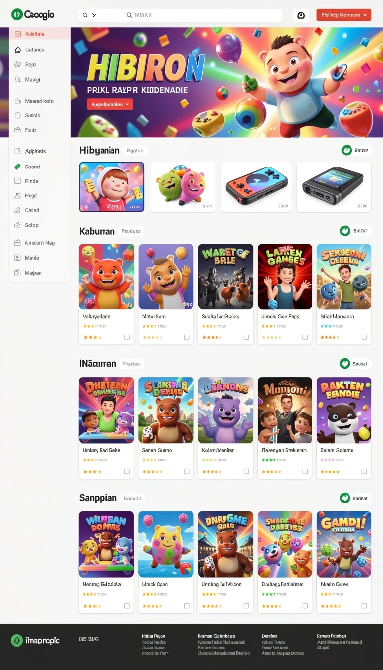 Tampilan utama aplikasi Aplikasi gogorummy Terbaru untuk Android dan iOS yang intuitif dan efisien.
